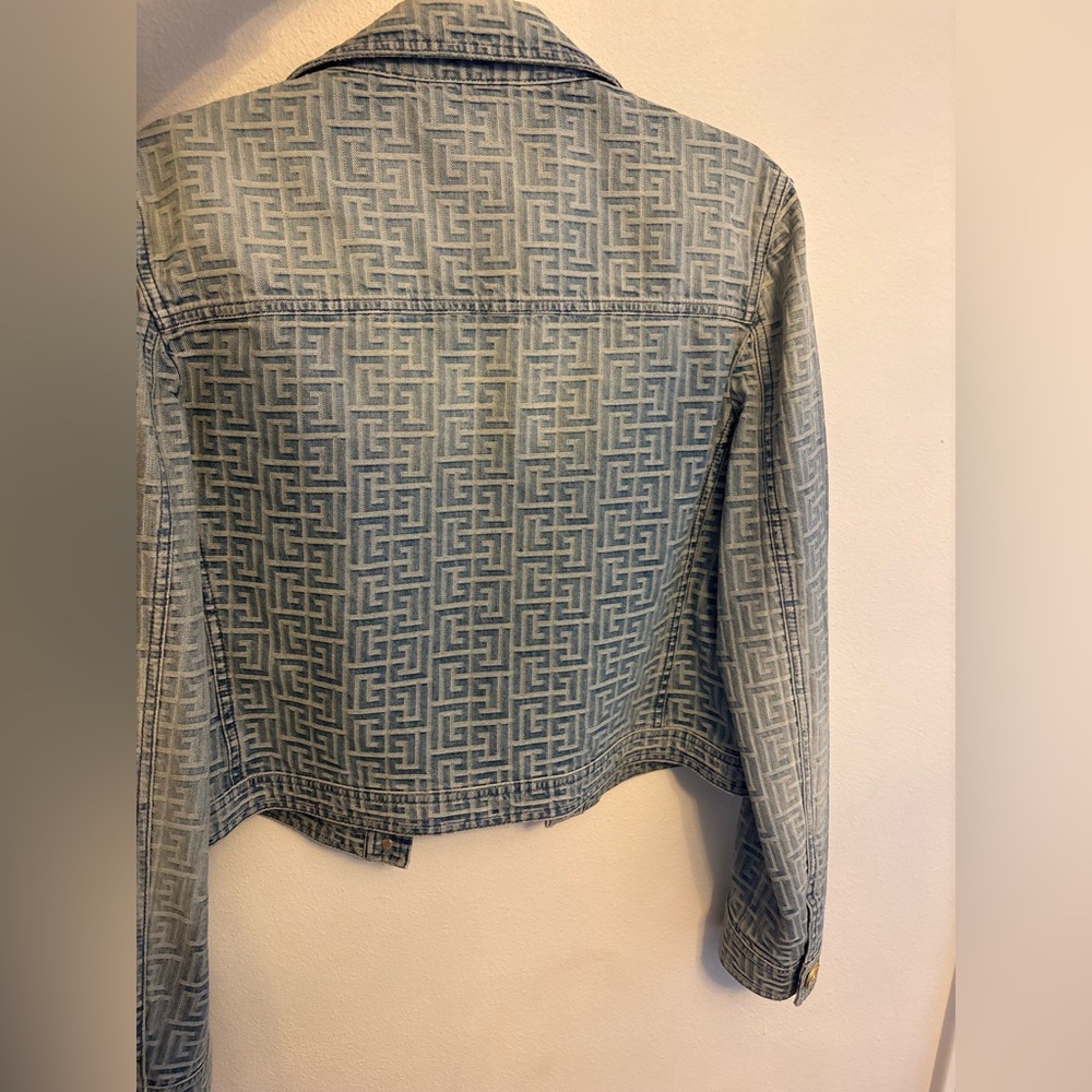 Authentic Balmain Denim Jacket - image 2